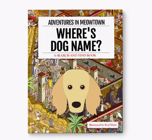 Personalised Golden Dox Book: Where's Golden Dox? Volume 2